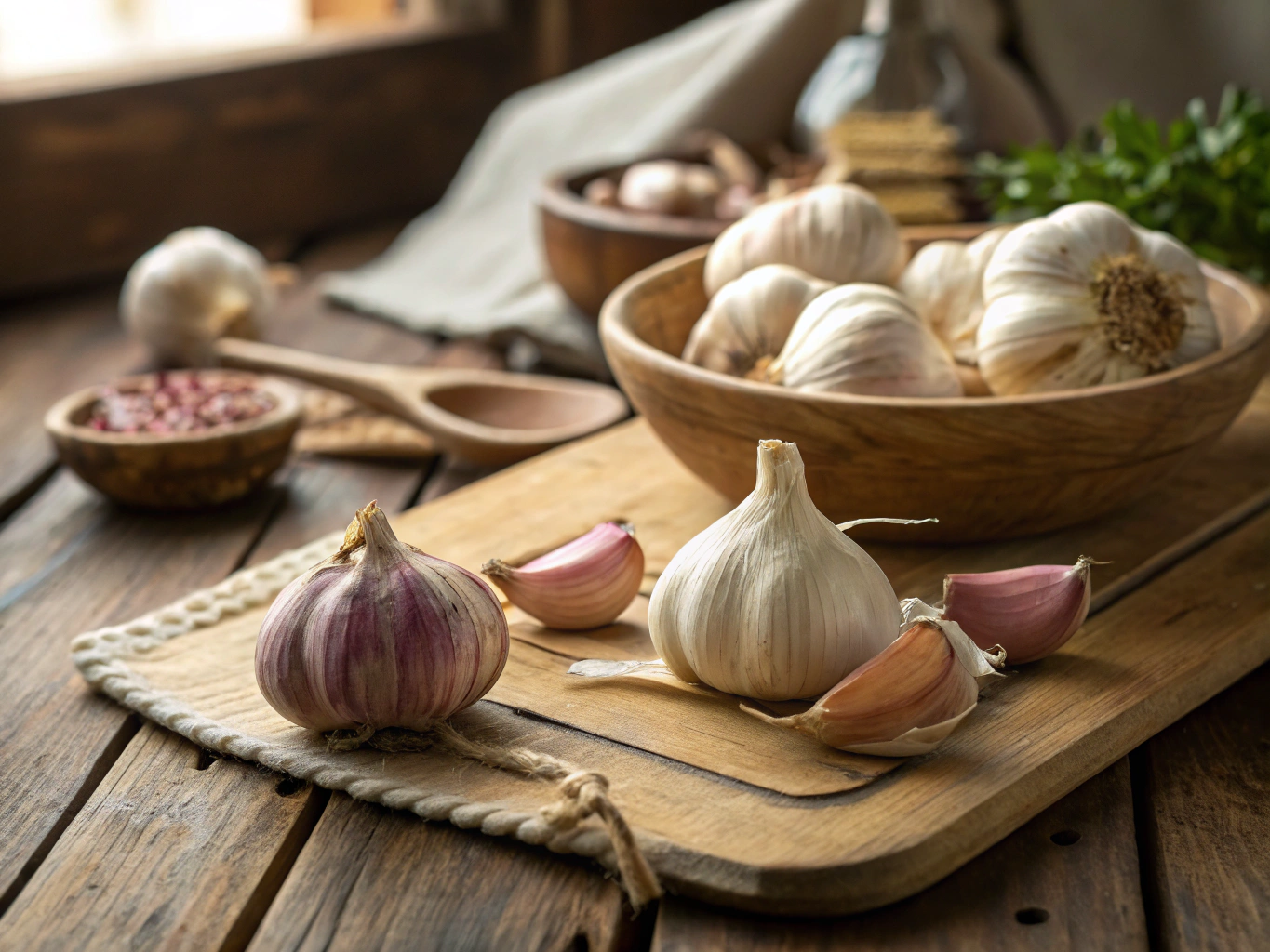 Gourmet hardneck garlic