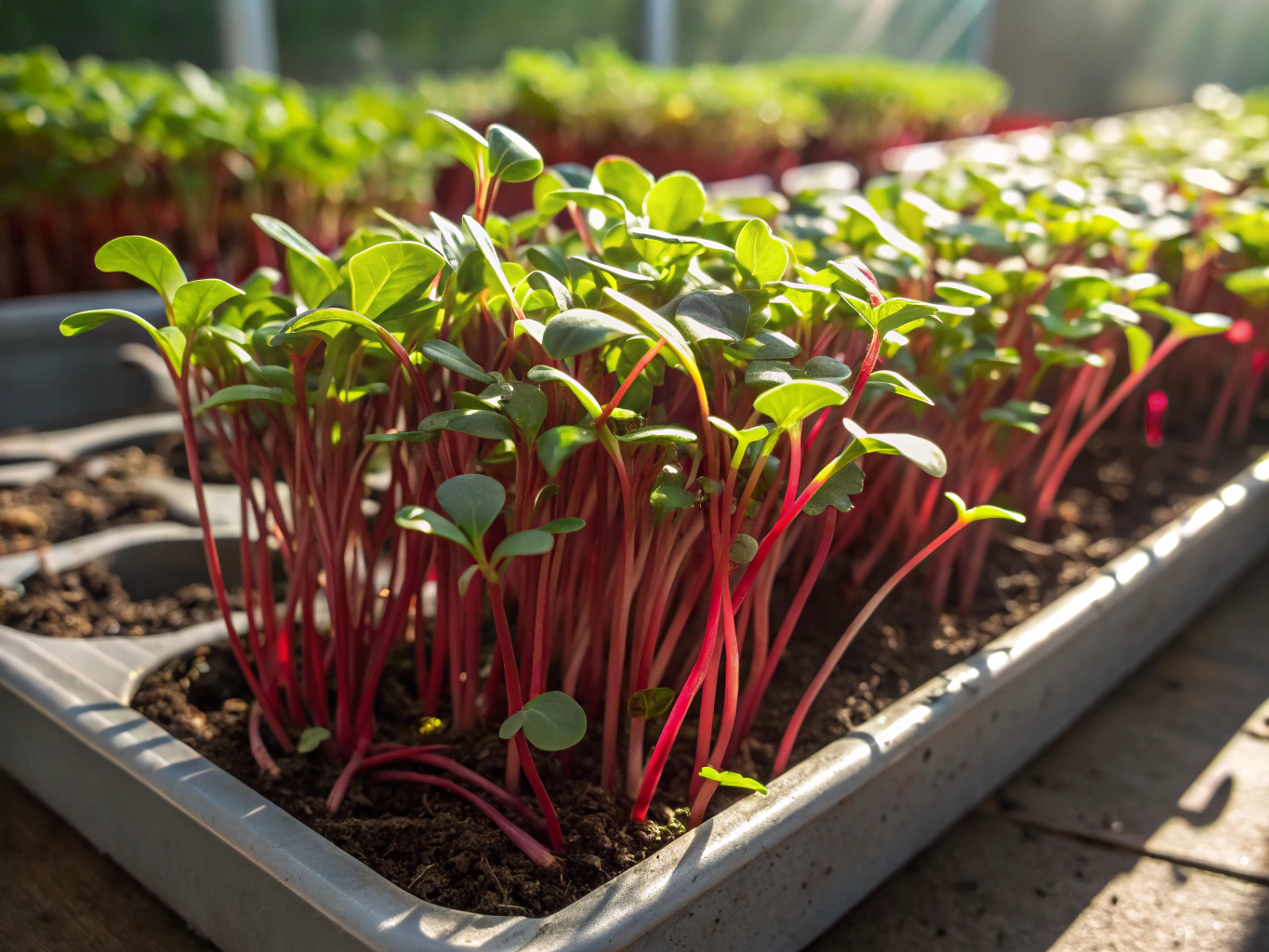 Salad microgreens