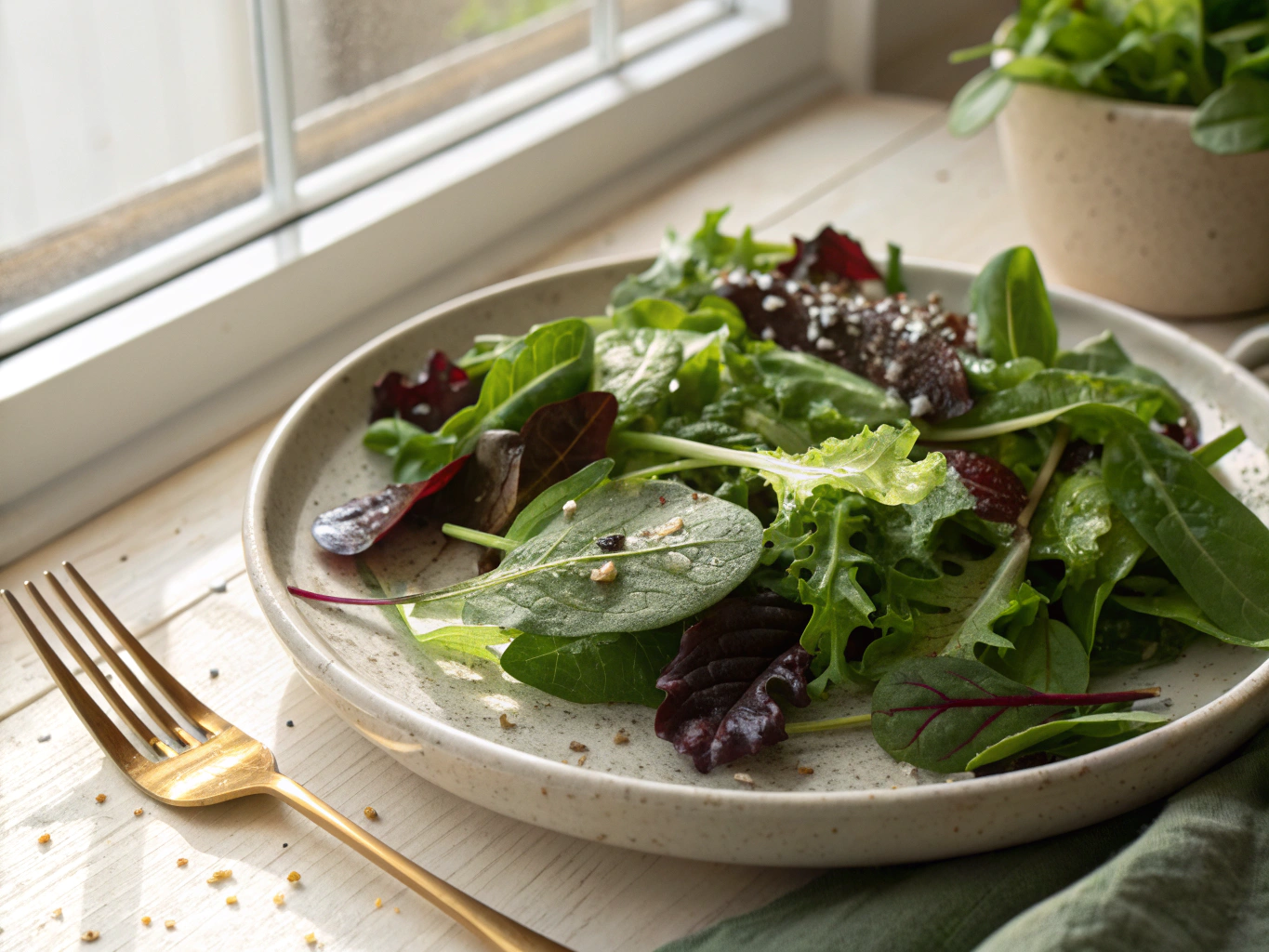 Cut & Come Salad Greens